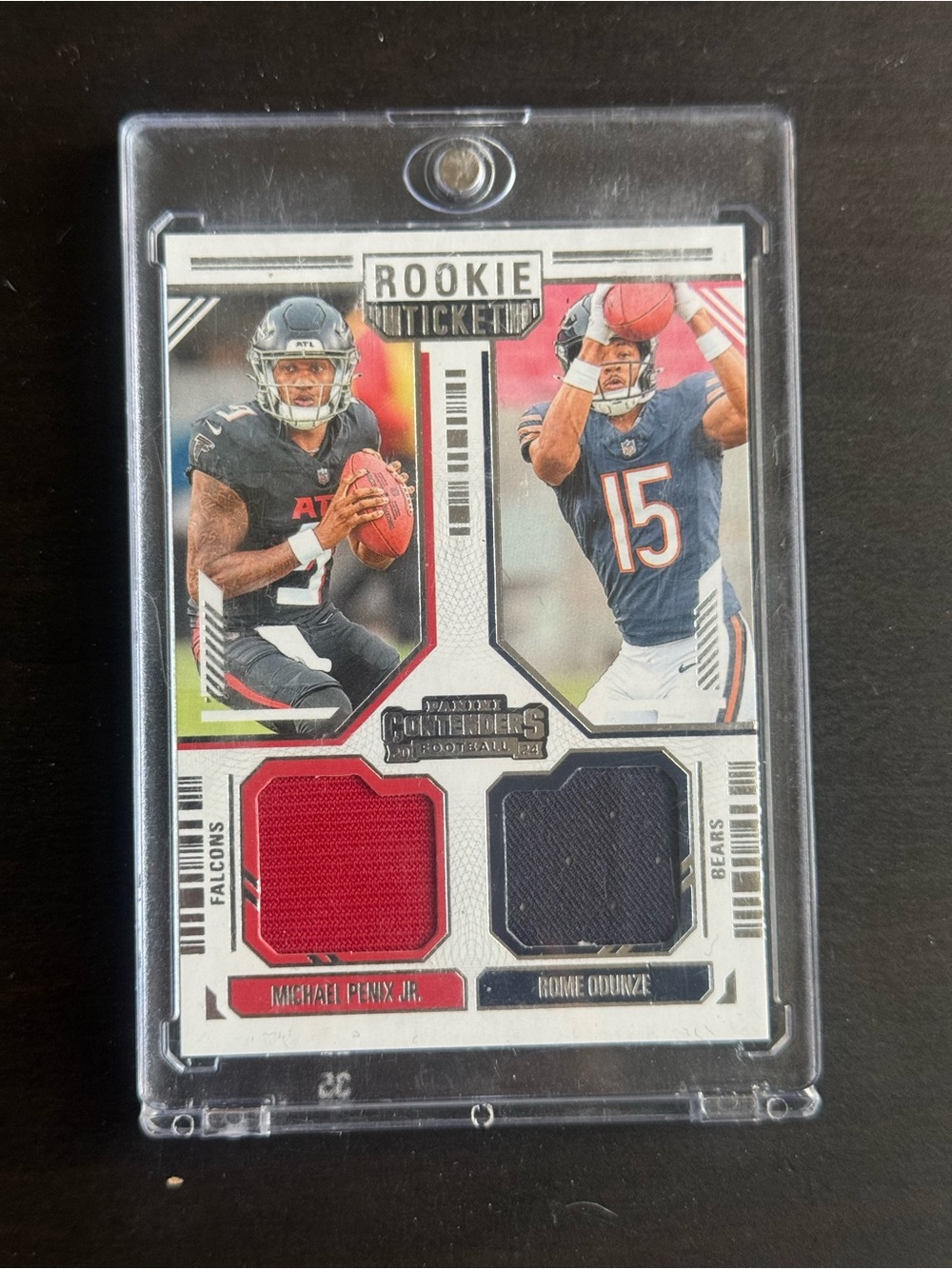 2024 Panini Contenders - Rookie Dual Swatches (MEM, RC)